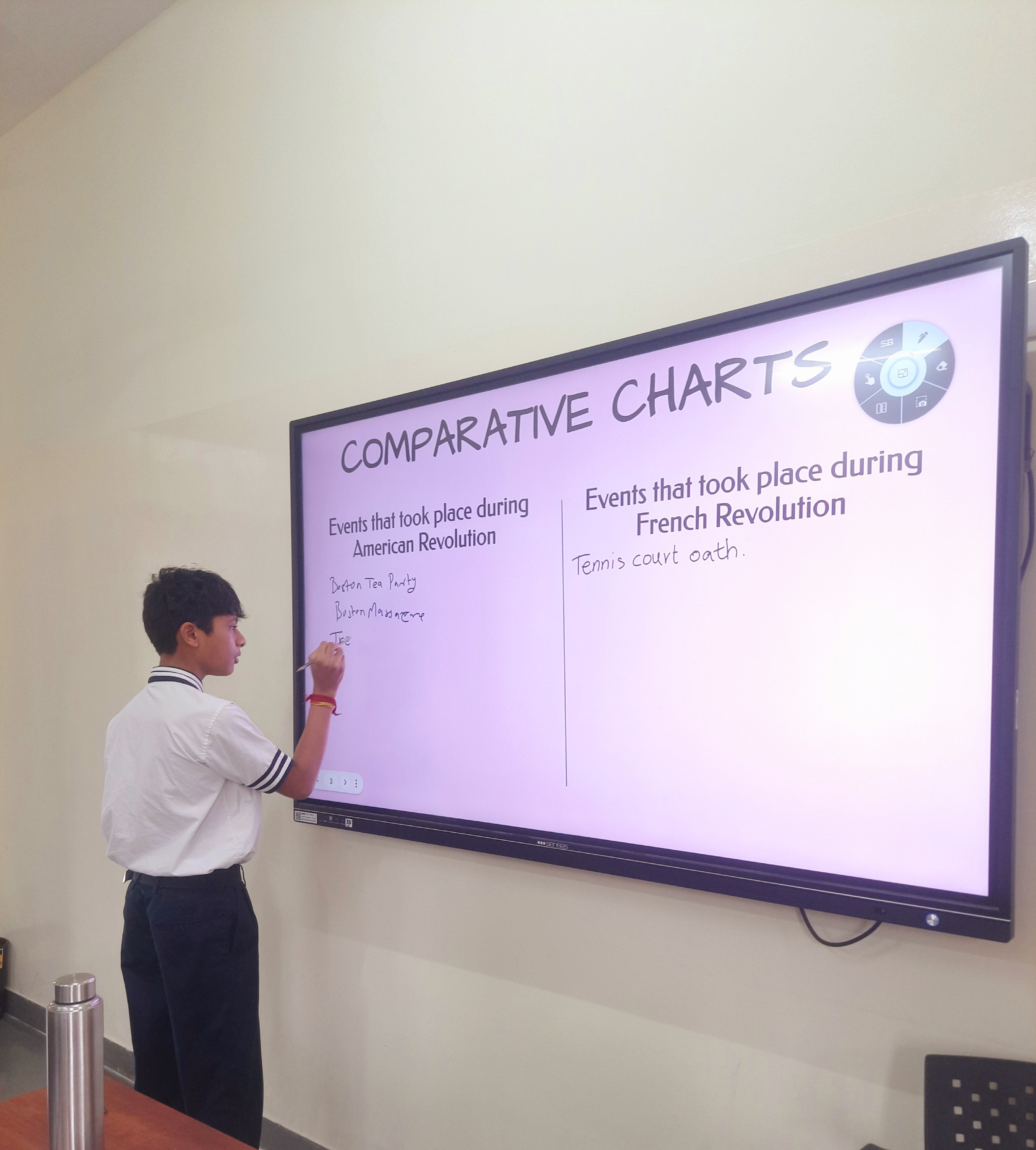 HISTORY: Comparing the American and French Revolution.
