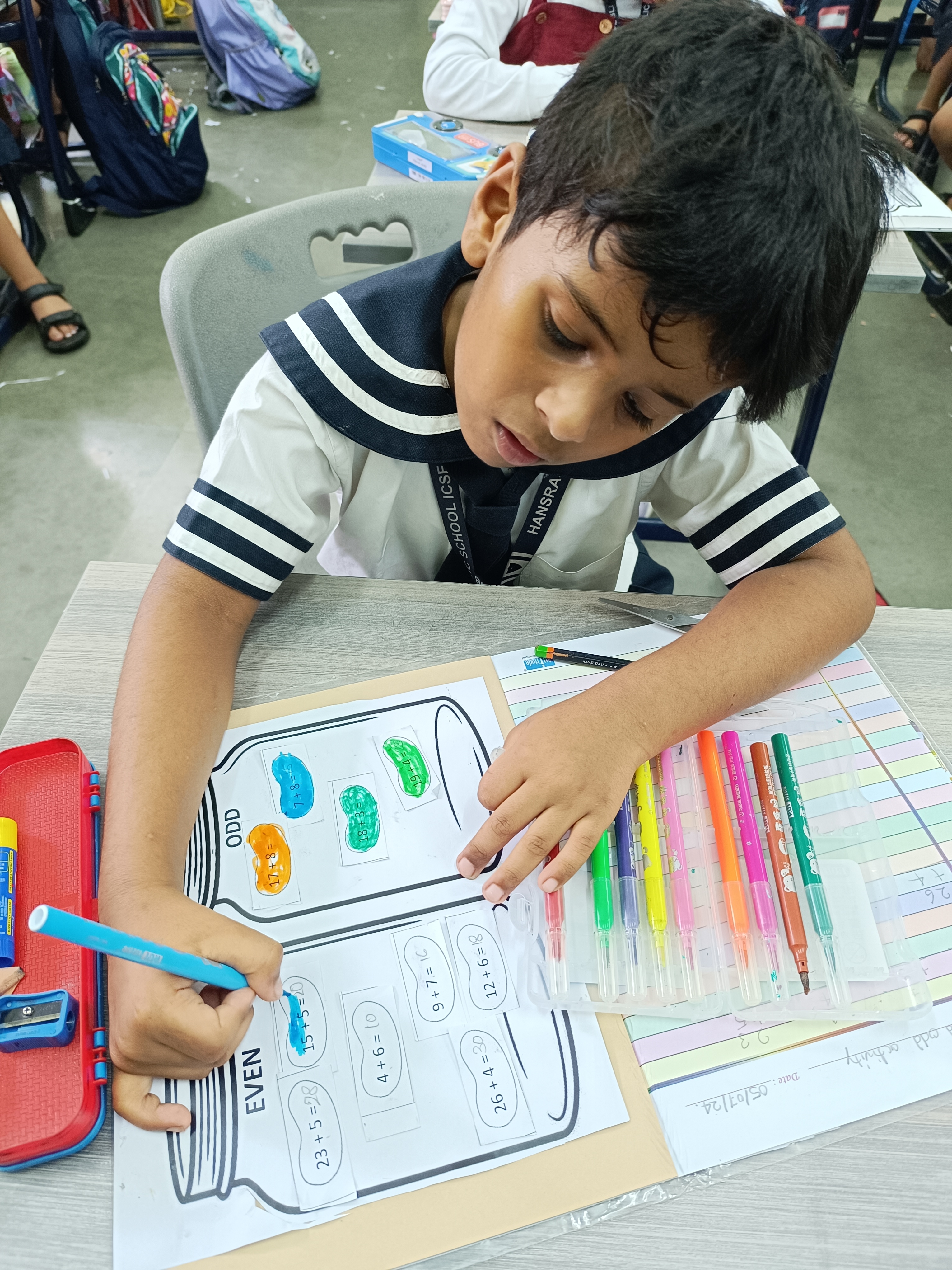 MATHS ACTIVITY - EVEN AND ODD NUMBERS (GRADE 2)